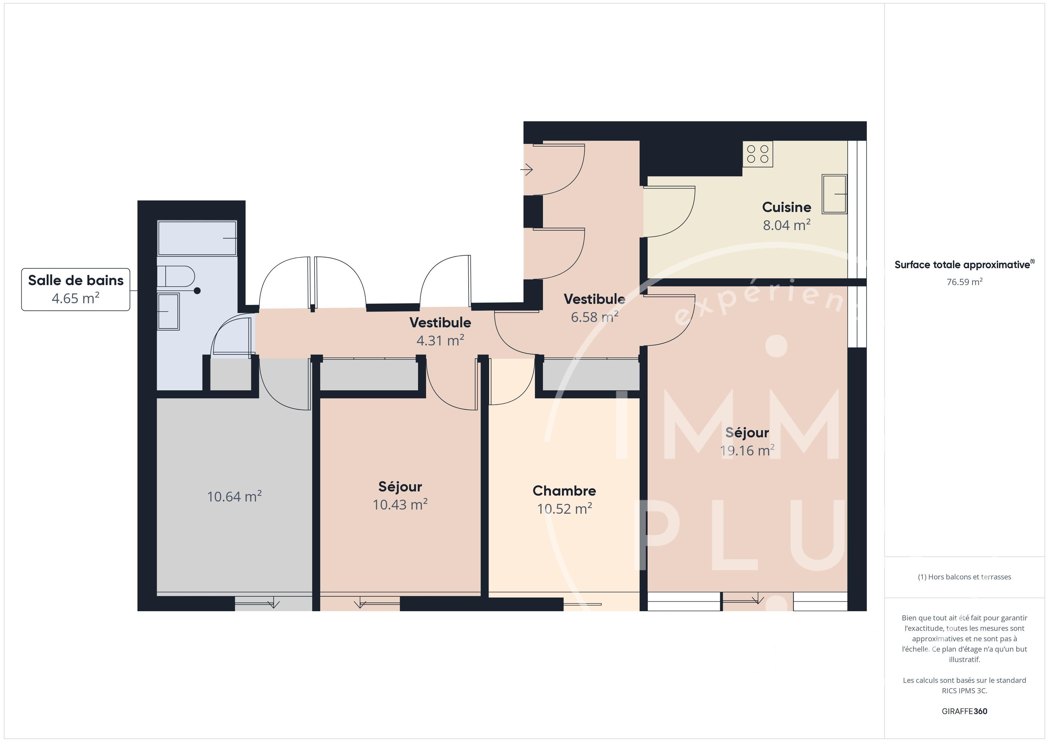 Photo Vente Appartement 4 pièces 82,90 m²