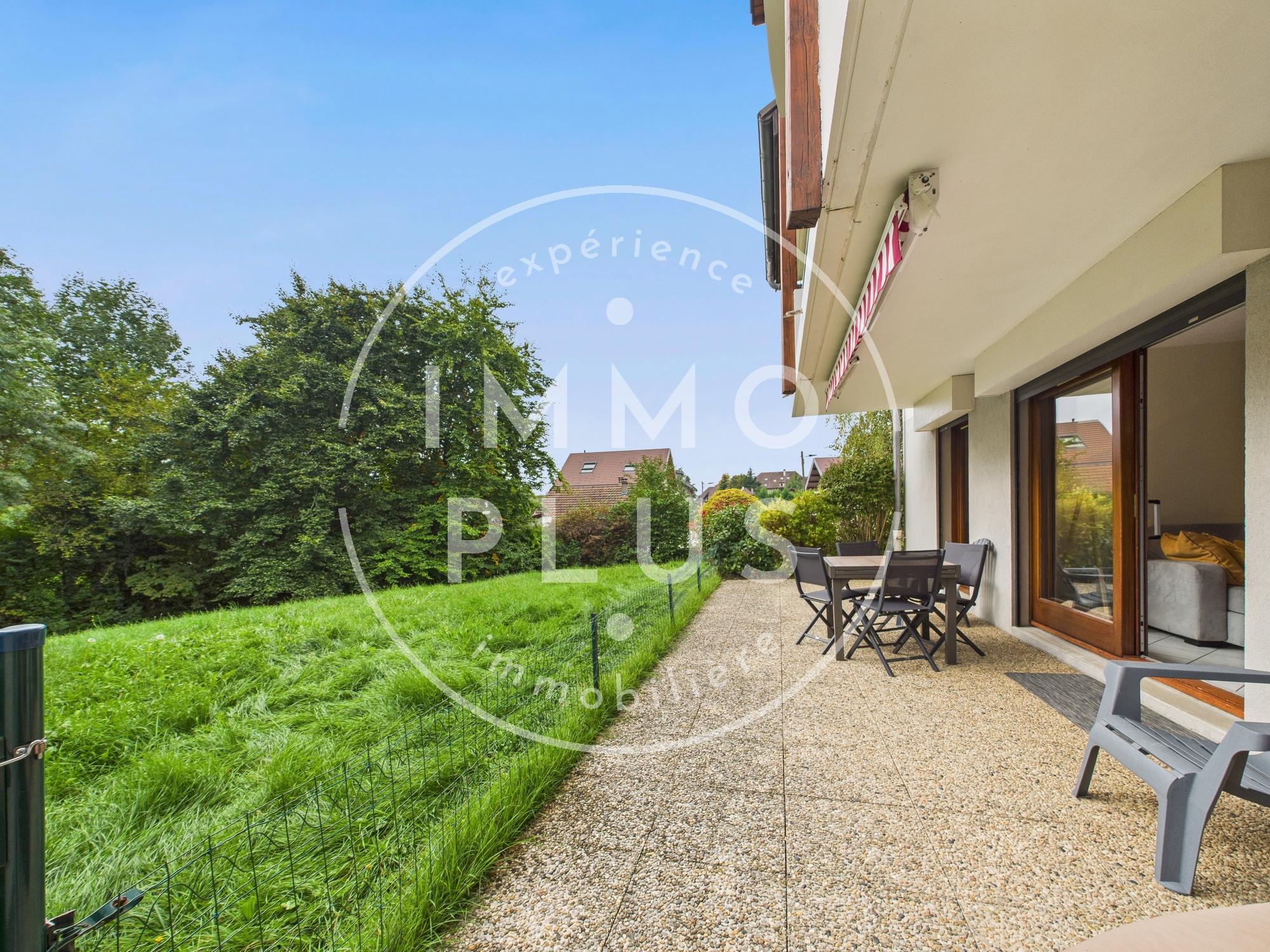 Photo T2 de 55 m² en rez-de-jardin à ANNECY-LE-VIEUX