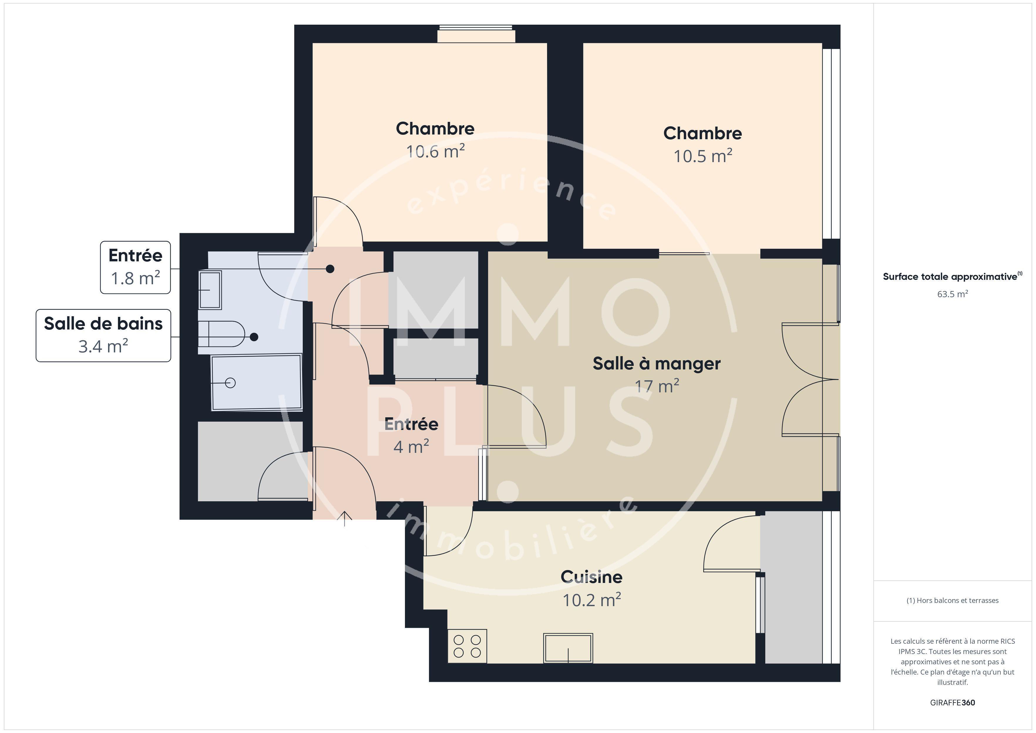 Photo Dernier étage à Annecy – Un T3 à réinventer.